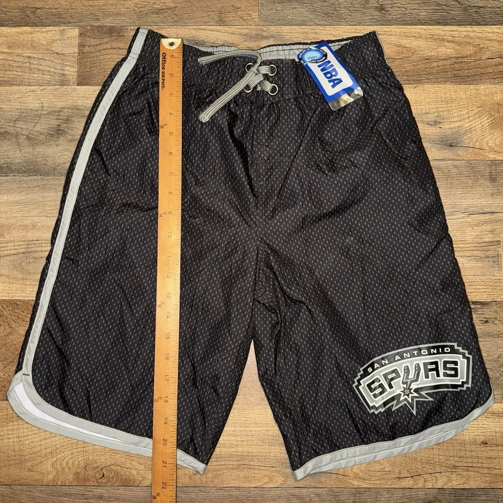 San‎ Antonio Spurs NBA Youth Swim Trunks Size 14/16 UV50